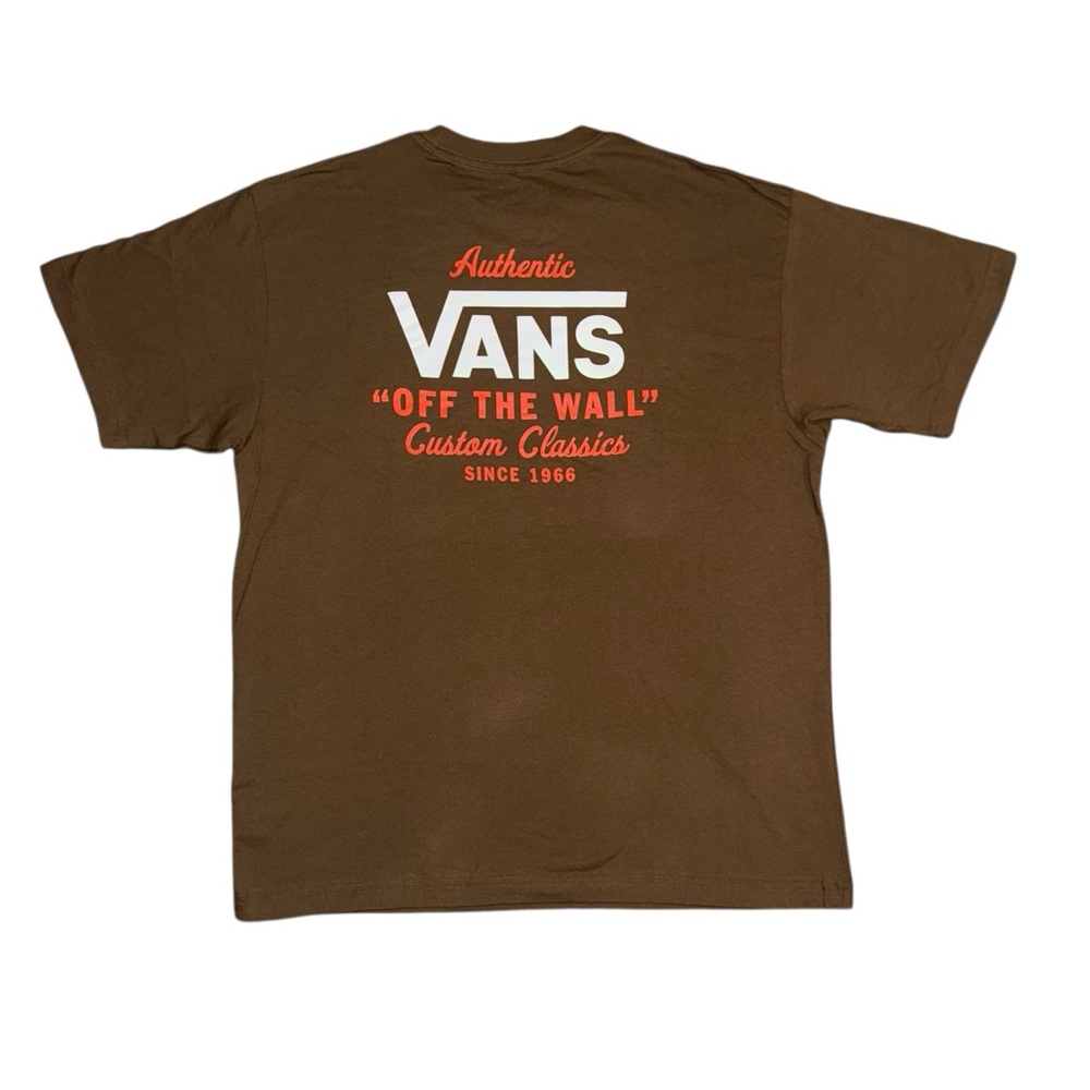 Vans Classic Logo T-Shirt (Brown) - Picture 5 of 5